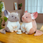Peluche d'hamster, douce et confortable, oreiller, 25 à 35 cm – Image 4
