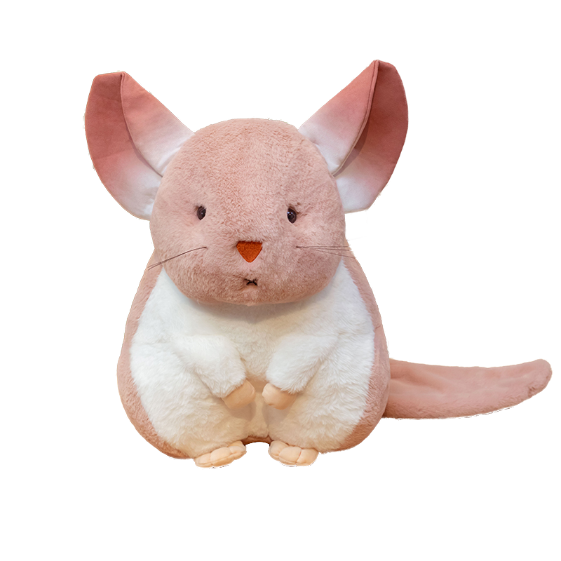 Peluche d'hamster, douce et confortable, oreiller, 25 à 35 cm
