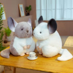 Peluche d'hamster, douce et confortable, oreiller, 25 à 35 cm – Image 3