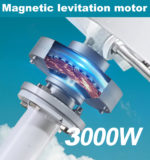 Energie éolienne à vent verticale, AJ-3000W, 12/24V, avec contrôleur hybride MPPT, pour usage domestique – Image 4