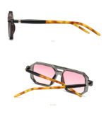 Lunettes de soleil carrées, rétro, vintage, UV400 – Image 13