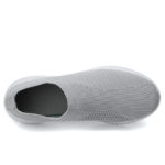 Baskets de marche vulcanisées en coton, chaussures plates à enfiler, légères et confortables – Image 4