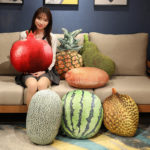 Peluche de fruits realistes, oreiller, doux et confortable, de 40 à 55 cm – Image 2