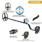 Détecteur de métaux professionnel MT705, bobine de recherche IP68 – Image 6