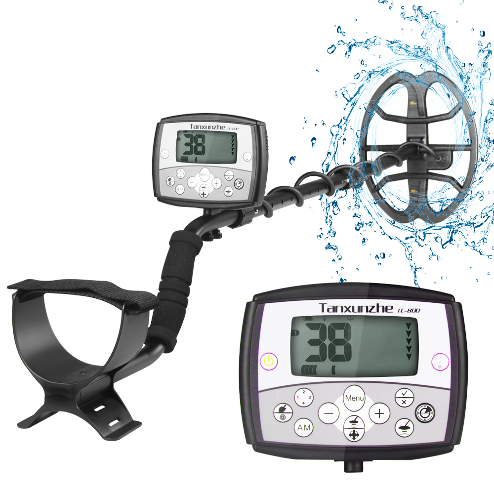 Détecteur de métaux professionnel TC-800, haute sensibilité, technologie VFLEX à fréquence unique