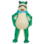 Costume gonflable de grenouille verte, déguisement – Image 3