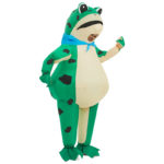 Costume gonflable de grenouille verte, déguisement – Image 5