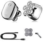 Rasoir électrique 6 en 1, 6 lames, étanche, rechargeable, multifonctionnelle – Image 6