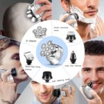 Rasoir électrique 6 en 1, 6 lames, étanche, rechargeable, multifonctionnelle – Image 4