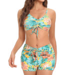 Maillot de bain deux pièces, tankini, imprimé floral – Image 6