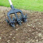 Émietteur-sarcleuse de pelouse de jardin rotatif, motoculteur réglable – Image 2