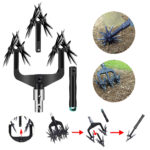 Émietteur-sarcleuse de pelouse de jardin rotatif, motoculteur réglable – Image 5