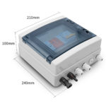 Tableau électrique pour installation à énergie solaire, protection contre la pluie  IP65, DC 600V – Image 9
