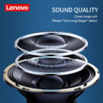 Ecouteurs sans fil Bluetooth 5, Lenovo LivePods HT38 TWS, étanche, réduction du bruit, avec micro – Image 3