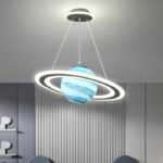 Suspension LED pour chambre d’enfant, 50 cm, Venus et Jupiter, planète, contrôle via APP ou télécommande – Image 2