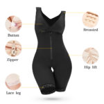 Combinaison de compression, lève-fesses, contrôle du ventre, amincissant, grandes tailles – Image 8