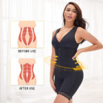 Combinaison de compression, lève-fesses, contrôle du ventre, amincissant, grandes tailles – Image 9