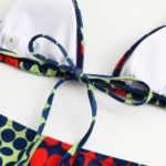 Ensemble maillot de bain et jupe de plage, imprimé retro – Image 13