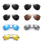 Lunettes de soleil Aviateur, polarisées, anti-éblouissement, anti-rayonnement, UV400 – Image 2
