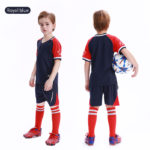 Ensemble maillot et short de football pour enfant à personnaliser, séchage rapide et respirant – Image 21