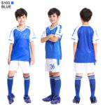 Ensemble maillot et short de football pour enfant à personnaliser, séchage rapide et respirant – Image 17