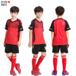 Ensemble maillot et short de football pour enfant à personnaliser, séchage rapide et respirant – Image 15