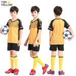 Ensemble maillot et short de football pour enfant à personnaliser, séchage rapide et respirant – Image 11