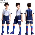 Ensemble maillot et short de football pour enfant à personnaliser, séchage rapide et respirant – Image 9