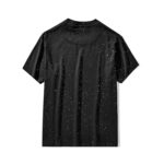 T-Shirt en coton imprimé, col rond, Cosmos – Image 3