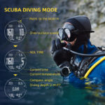 Montre de plongée sous-marine professionnelle, NDL, 50M, Altimètre, Baromètre, Boussole – Image 2
