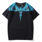 T-Shirt en coton imprimé, col rond, Aigle royal