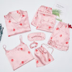 Ensemble 7 pièces, pyjama pour femme, vêtements de nuit – Image 15