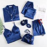 Ensemble 7 pièces, pyjama pour femme, vêtements de nuit – Image 14