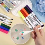 Ensemble de feutres magiques et cuillère en céramique, dessins flottants à l'eau, 8 à 12 couleurs – Image 2