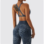 Legging taille haute, léopard, élastique, effet Push Up – Image 4