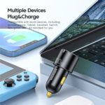 Chargeur rapide pour voiture 100W, USB 3.0 C, QC PD, pour iPhone 14, Samsung, ordinateur portable et tablette – Image 4