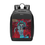 Sac à dos en tissu Oxford intelligent, affichage LED, étanche, Publicité SR – Image 2