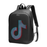 Sac à dos en tissu Oxford intelligent, affichage LED, étanche, Publicité SR