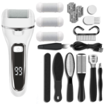 Ensemble d'outils de pédicures électrique, soin des pieds, rechargeable