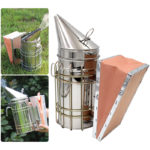 Kit d'enfumoir à équation manuelle en acier inoxydable, outil d'apiculture