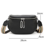 Sac à bandoulière en cuir de vachette, fourre-tout – Image 4
