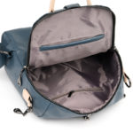 Sac à dos en cuir souple, à bandoulière, résistant à l'usure et étanche – Image 9
