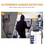 Caméra de surveillance IMOU Cue 2C, 1080P, détection humaine, alarme, détection de son, vision nocturne – Image 3