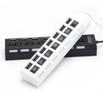 Hub USB 7 ports, avec interrupteur LED marche/arrêt