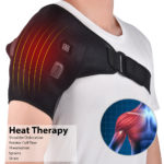 Orthèse active pour le soulagement et la stabilisation de l'articulation de l'épaule, chauffante et ajustable, thérapie thermique – Image 2