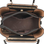 Sacs à main, à bandoulière en cuir souple, à 3 couches, grande capacité – Image 9