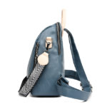 Sac à dos en cuir souple, à bandoulière, résistant à l'usure et étanche – Image 4