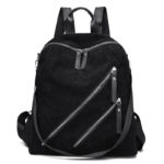 Sac à dos et trousse en velours côtelé, grande capacité – Image 3