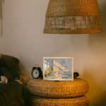 Peinture de lumière LED créative en bois avec prise USB, décoration murale, lumière du soleil – Image 6