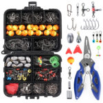Ensemble d'accessoires de pêche avec boîte de rangement, 263 pièces – Image 2
